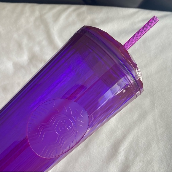Starbucks Purple Dome Venti Tumbler 24oz Summer 2021 NWT - Picture 12 of 12